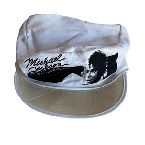 Vintage Michael Jackson graphic print painters hat
